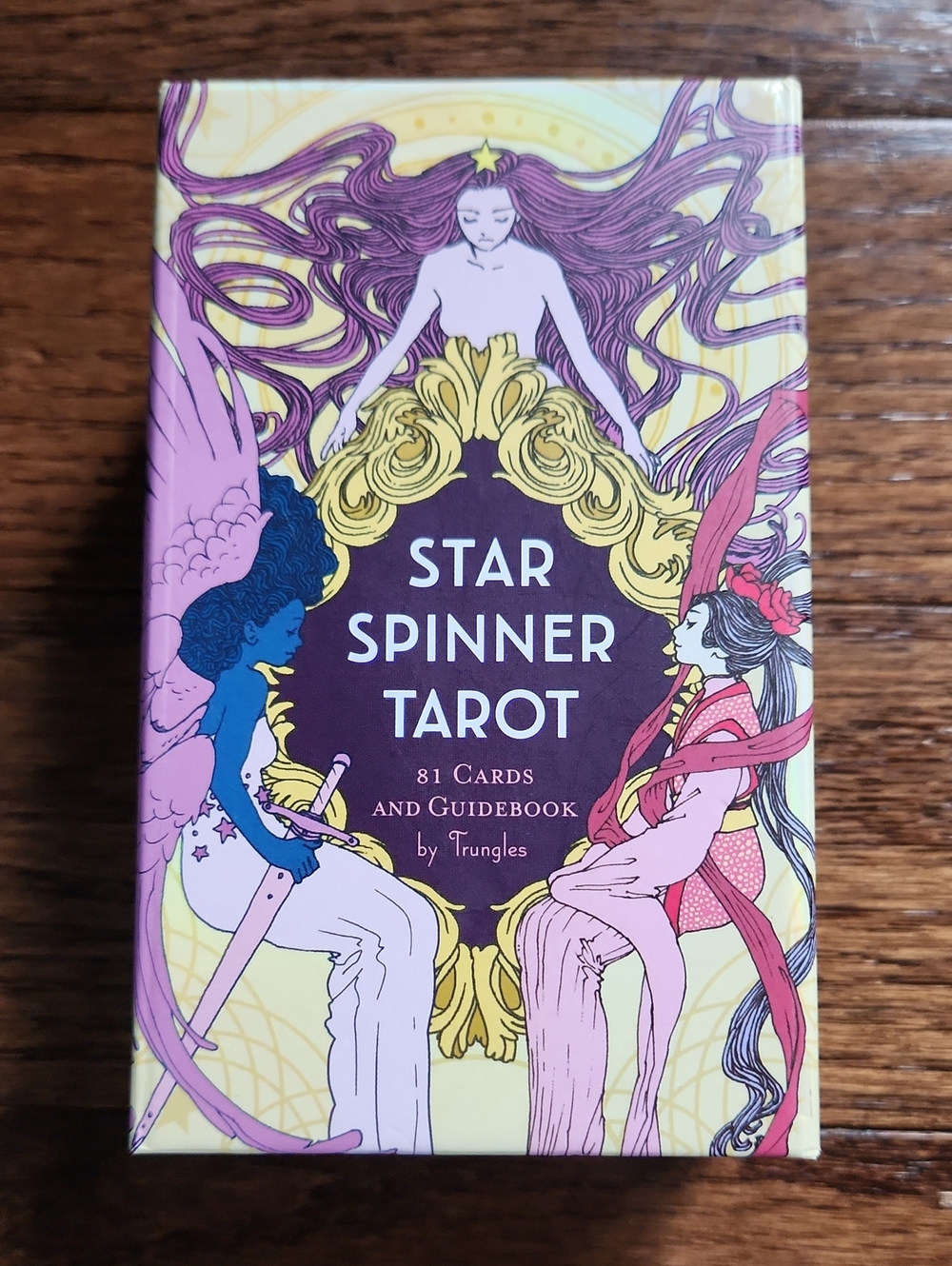 Chronicle Books Star Spinner Tarot — Pink, Yellow & Blue
